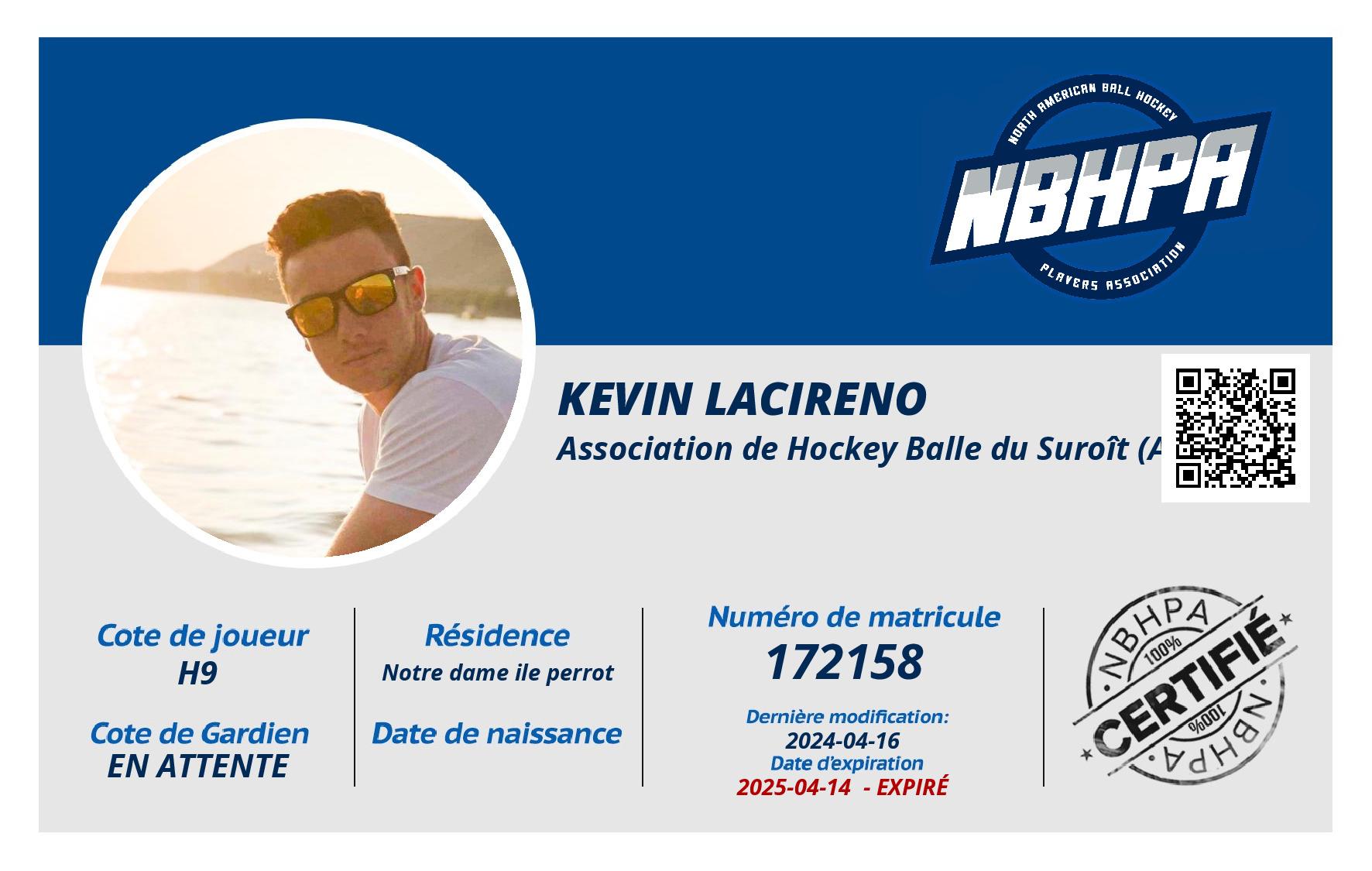 Kevin Lacireno