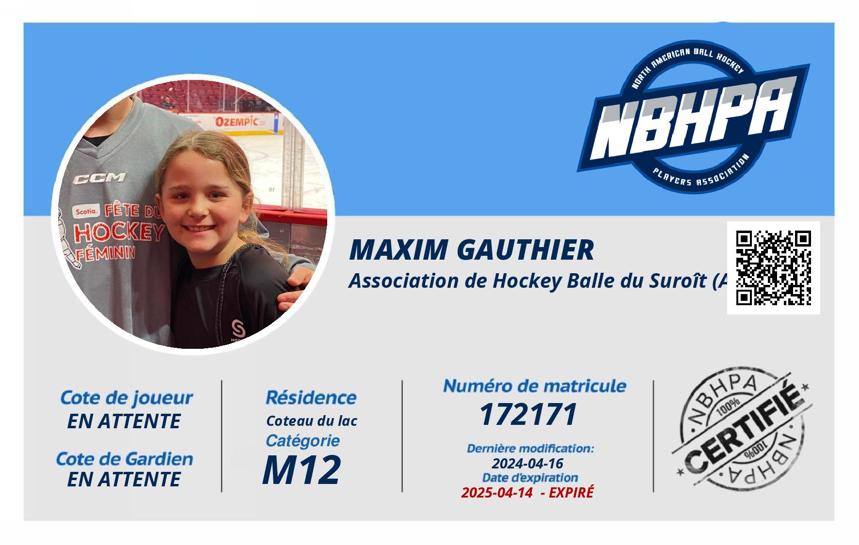 Maxim Gauthier
