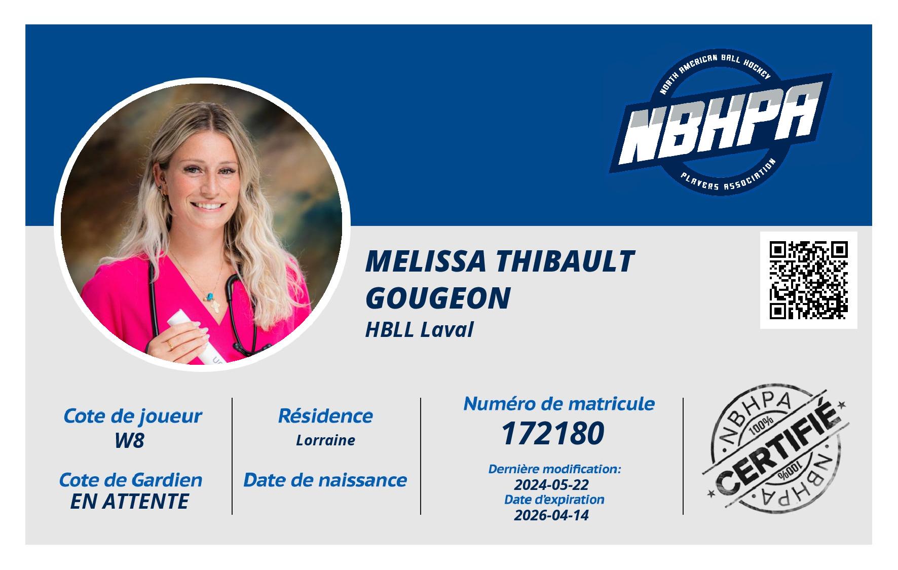 Melissa Thibault Gougeon 