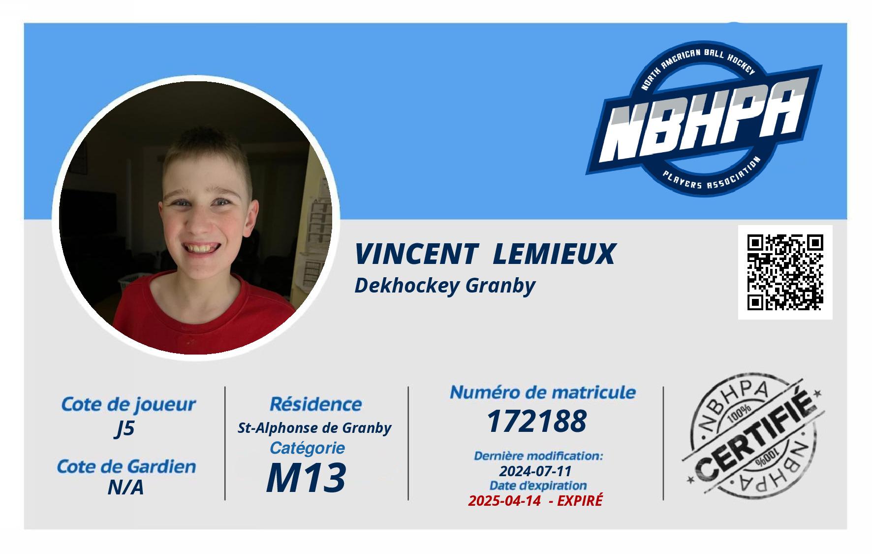 Vincent  Lemieux 