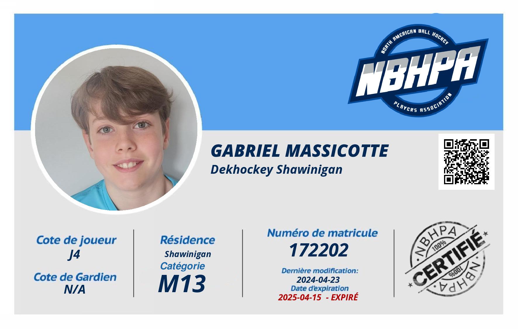 Gabriel Massicotte 