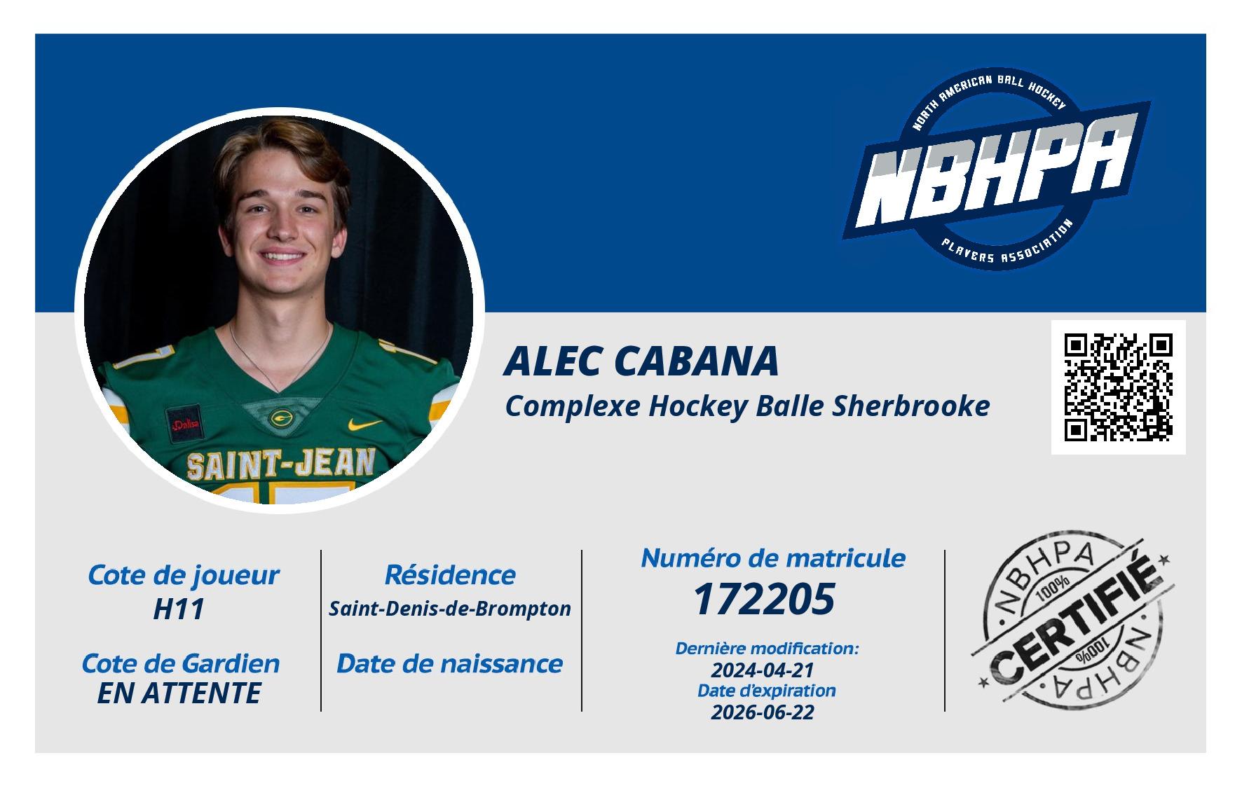Alec Cabana