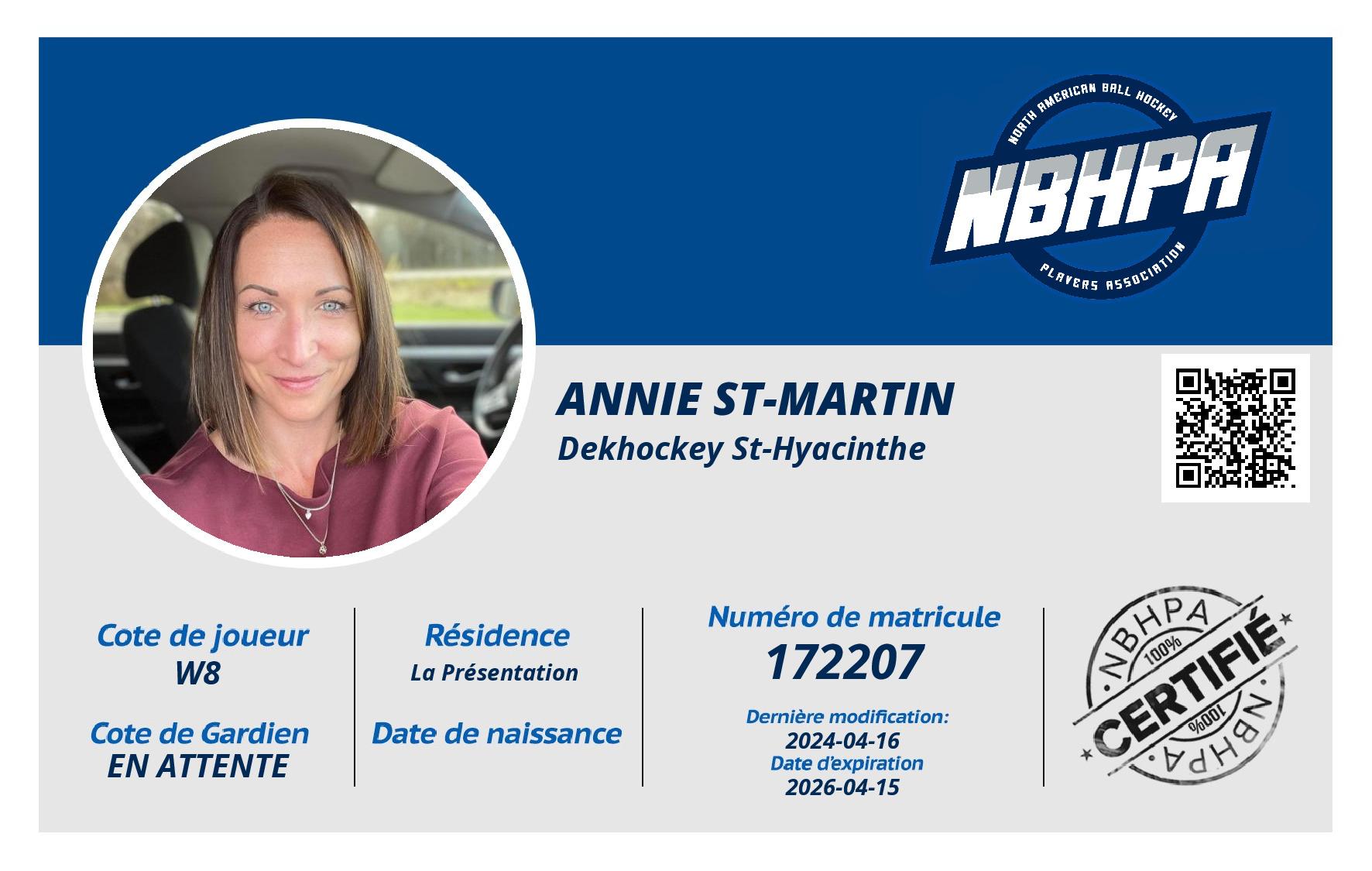 Annie St-Martin
