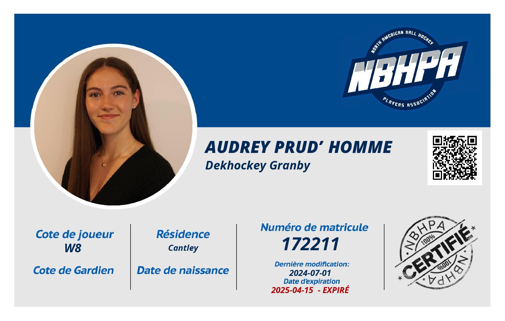 Audrey Prud’homme