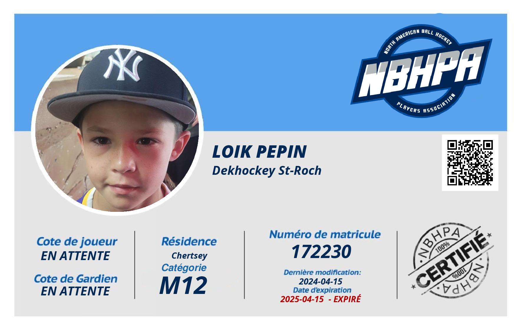 Loik Pepin
