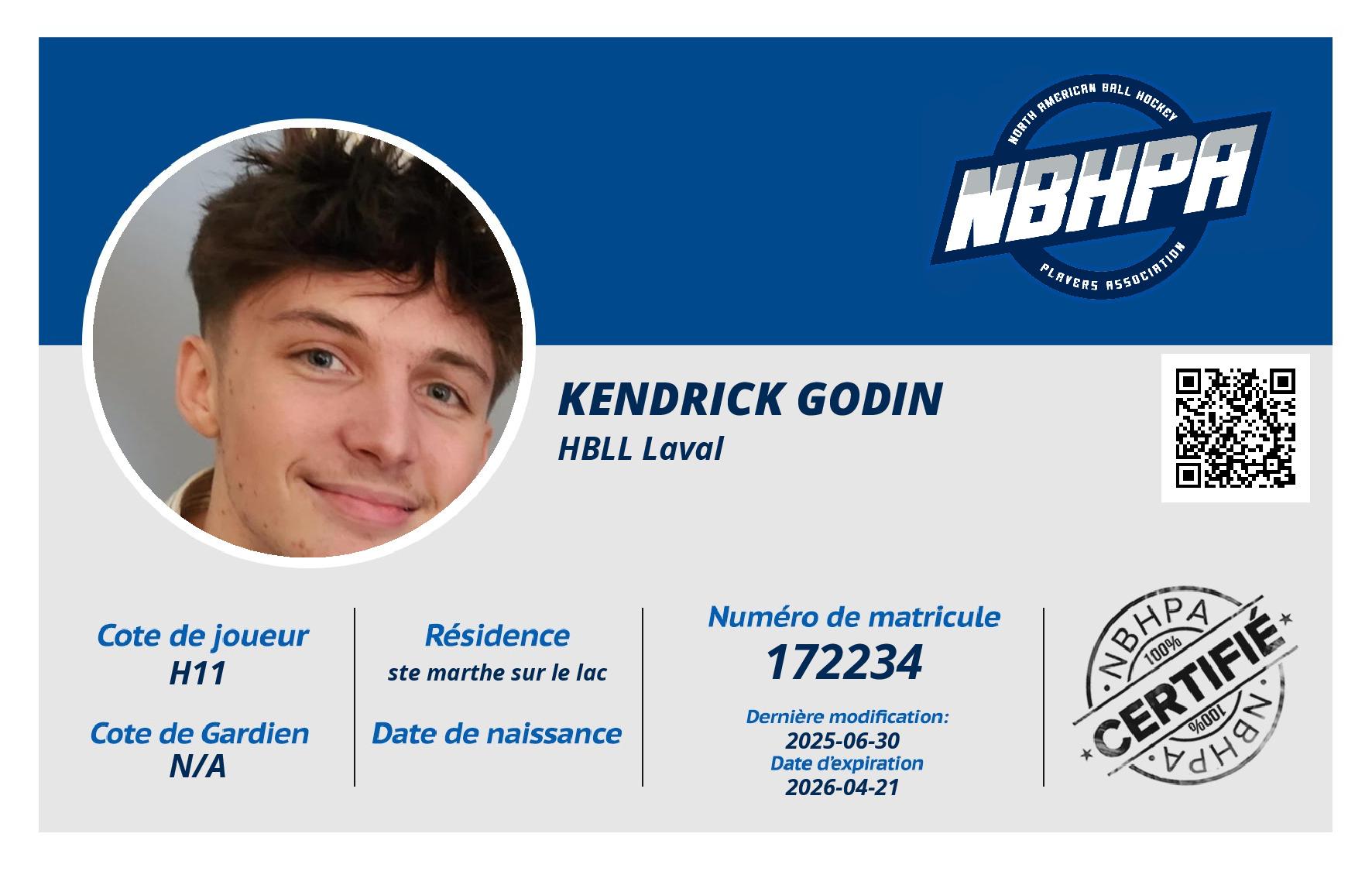 Kendrick Godin