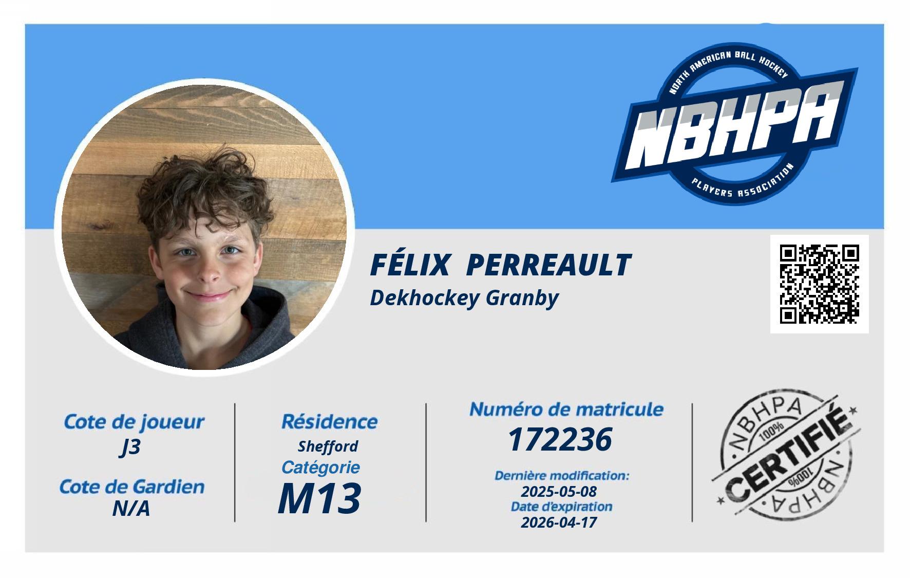 Félix  Perreault 