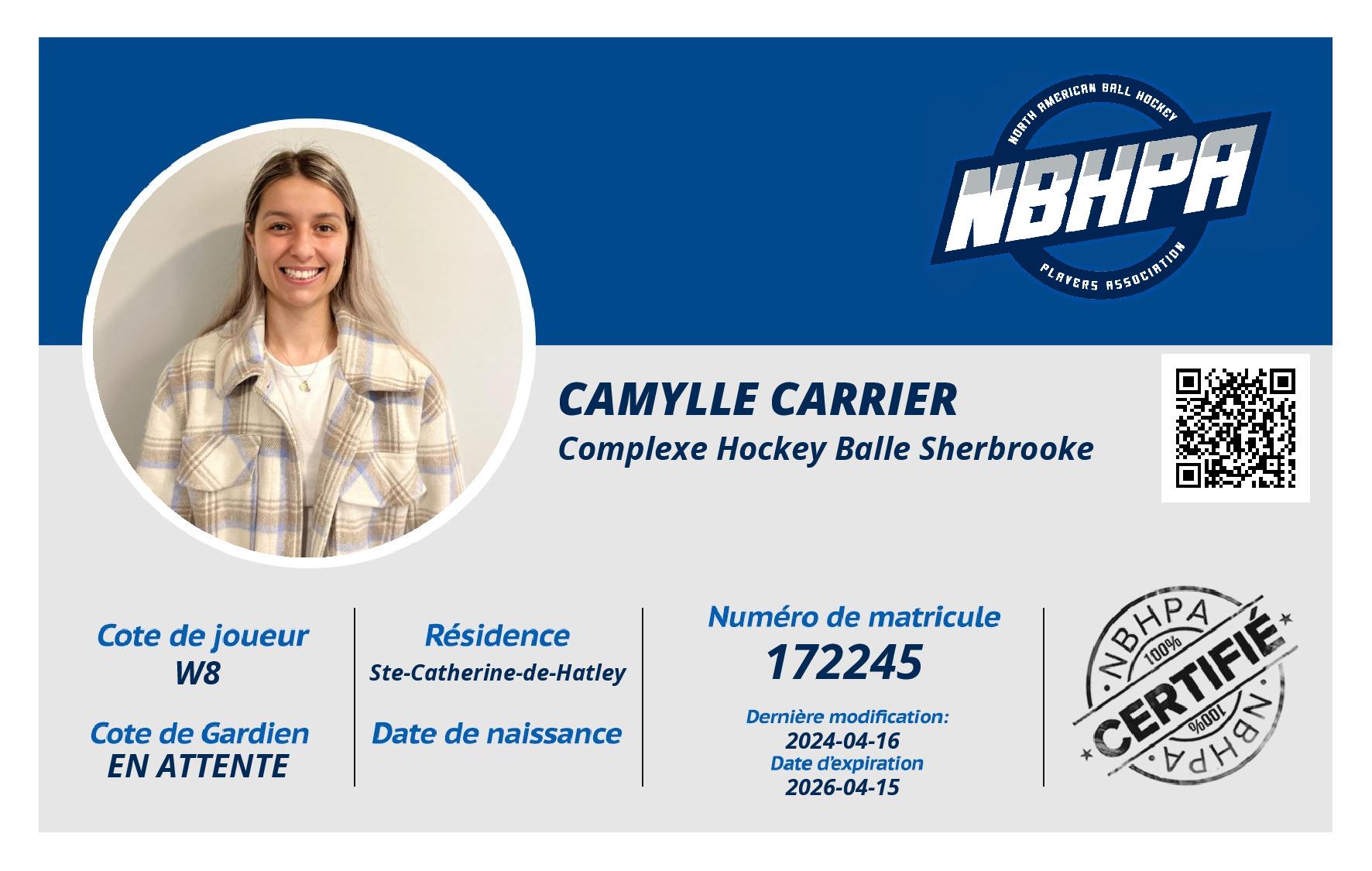 Camylle Carrier