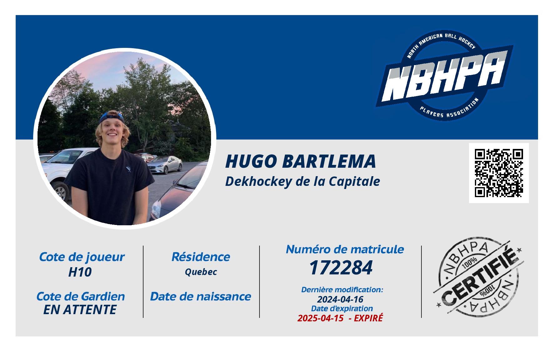 Hugo Bartlema