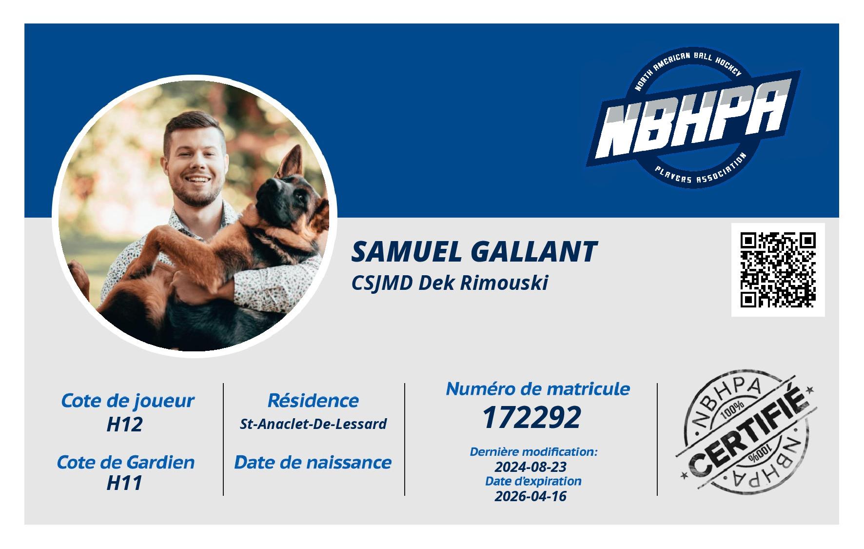 Samuel Gallant