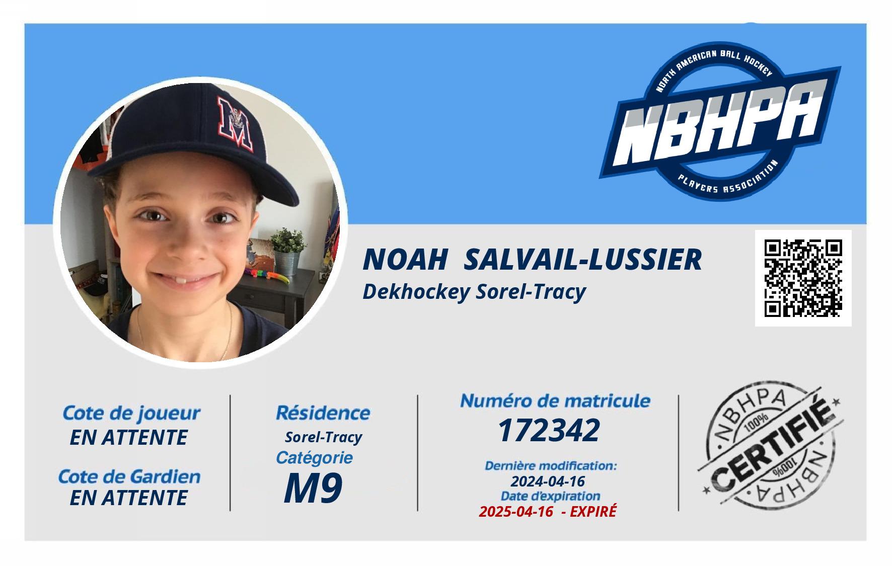 Noah  Salvail-Lussier