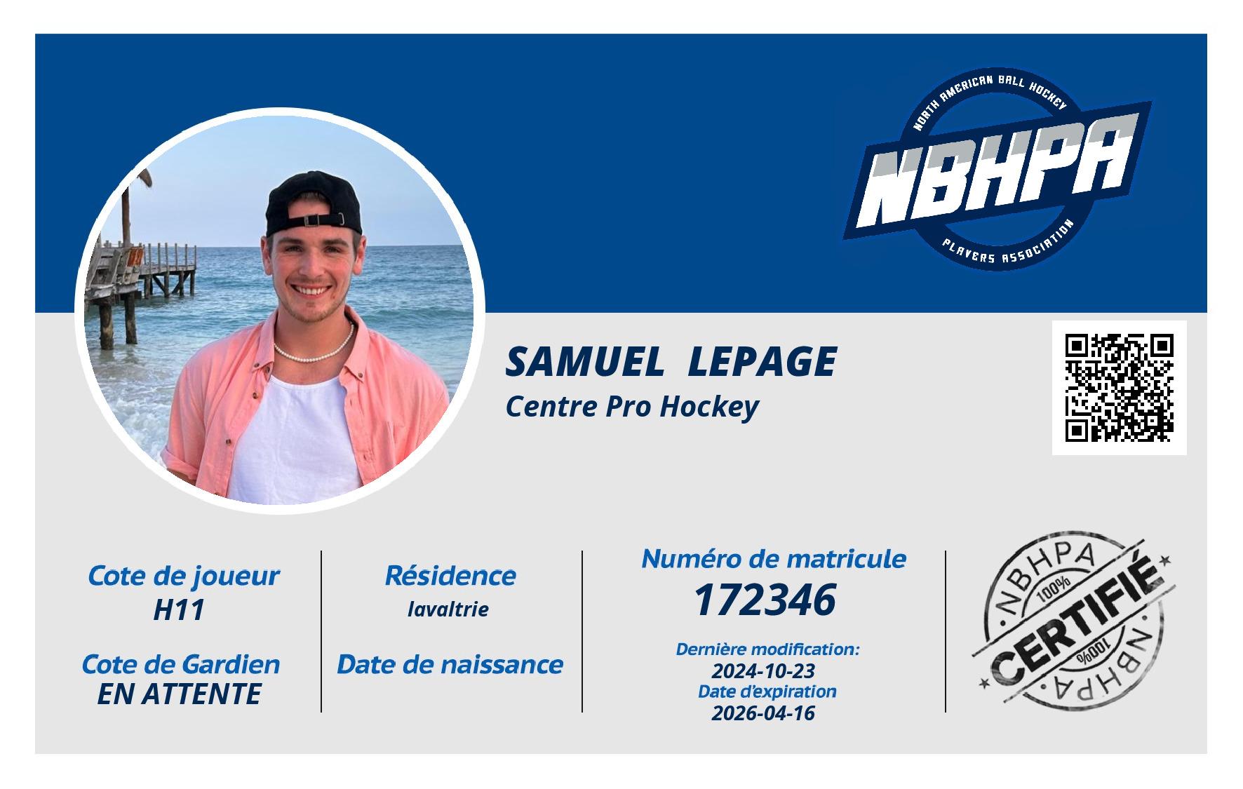 samuel  lepage