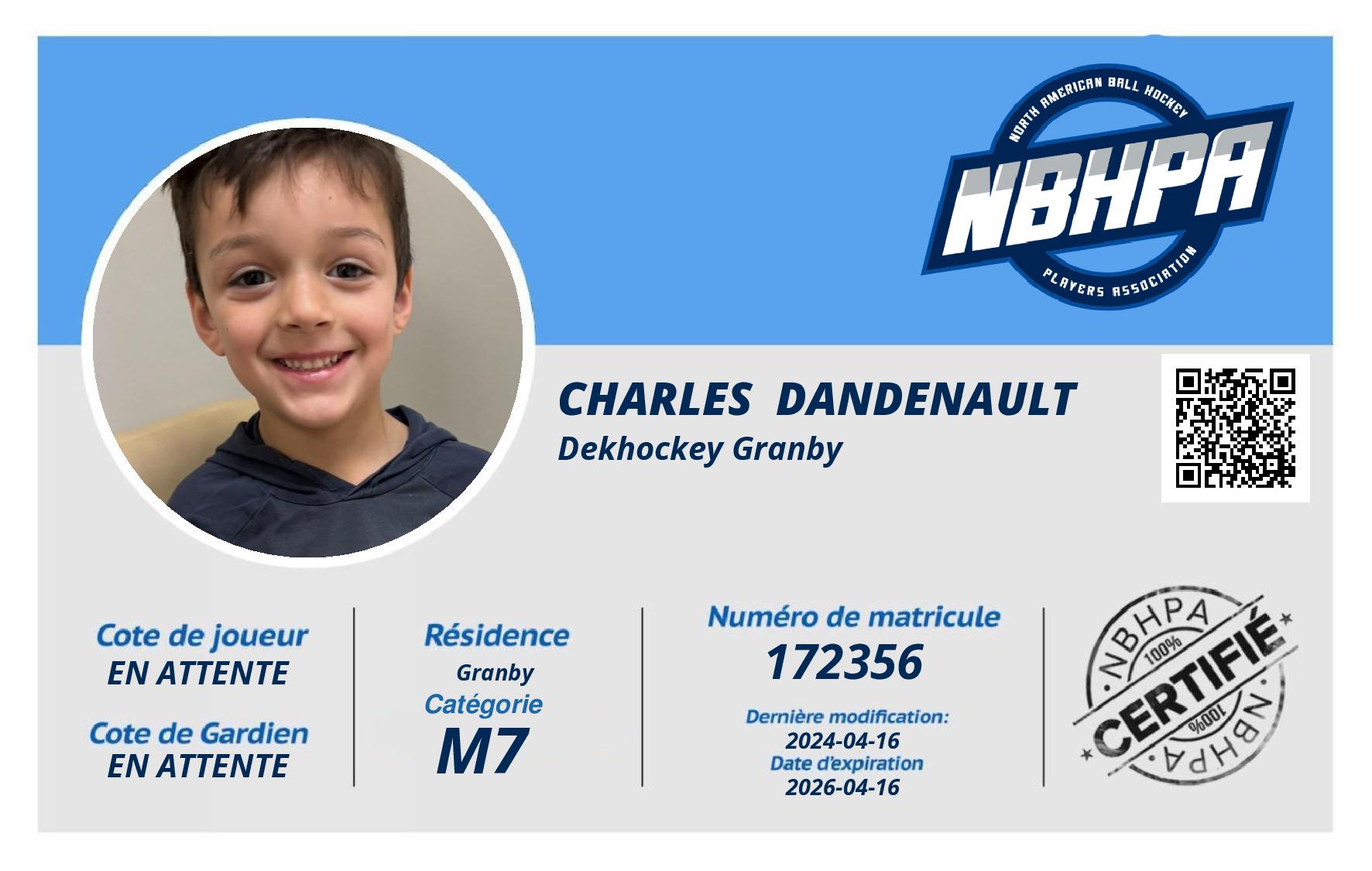 Charles  Dandenault