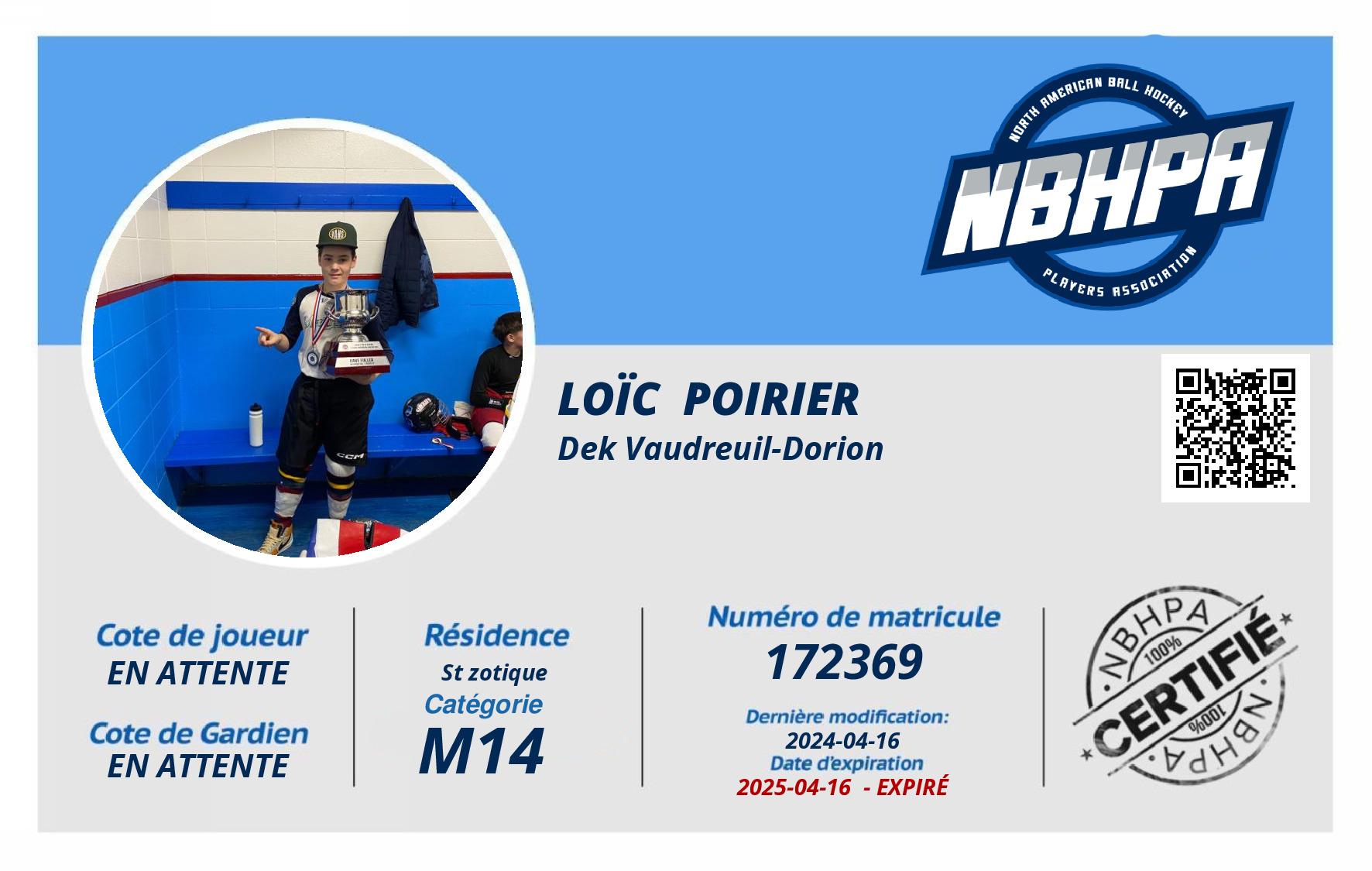 Loïc  Poirier 
