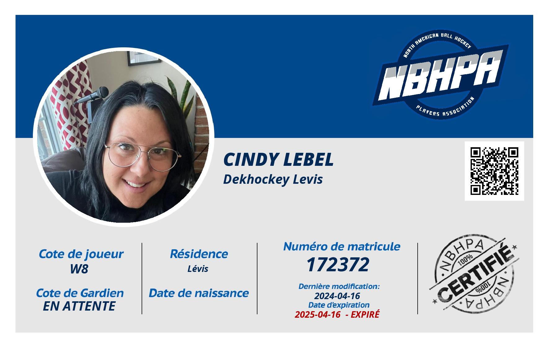 Cindy Lebel