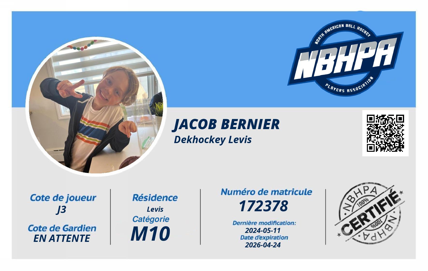 Jacob Bernier
