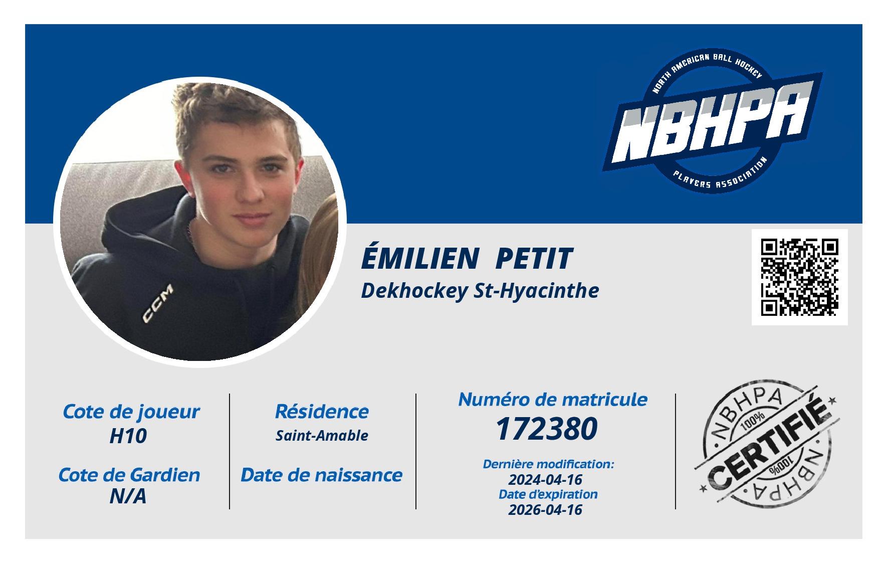 Émilien  Petit