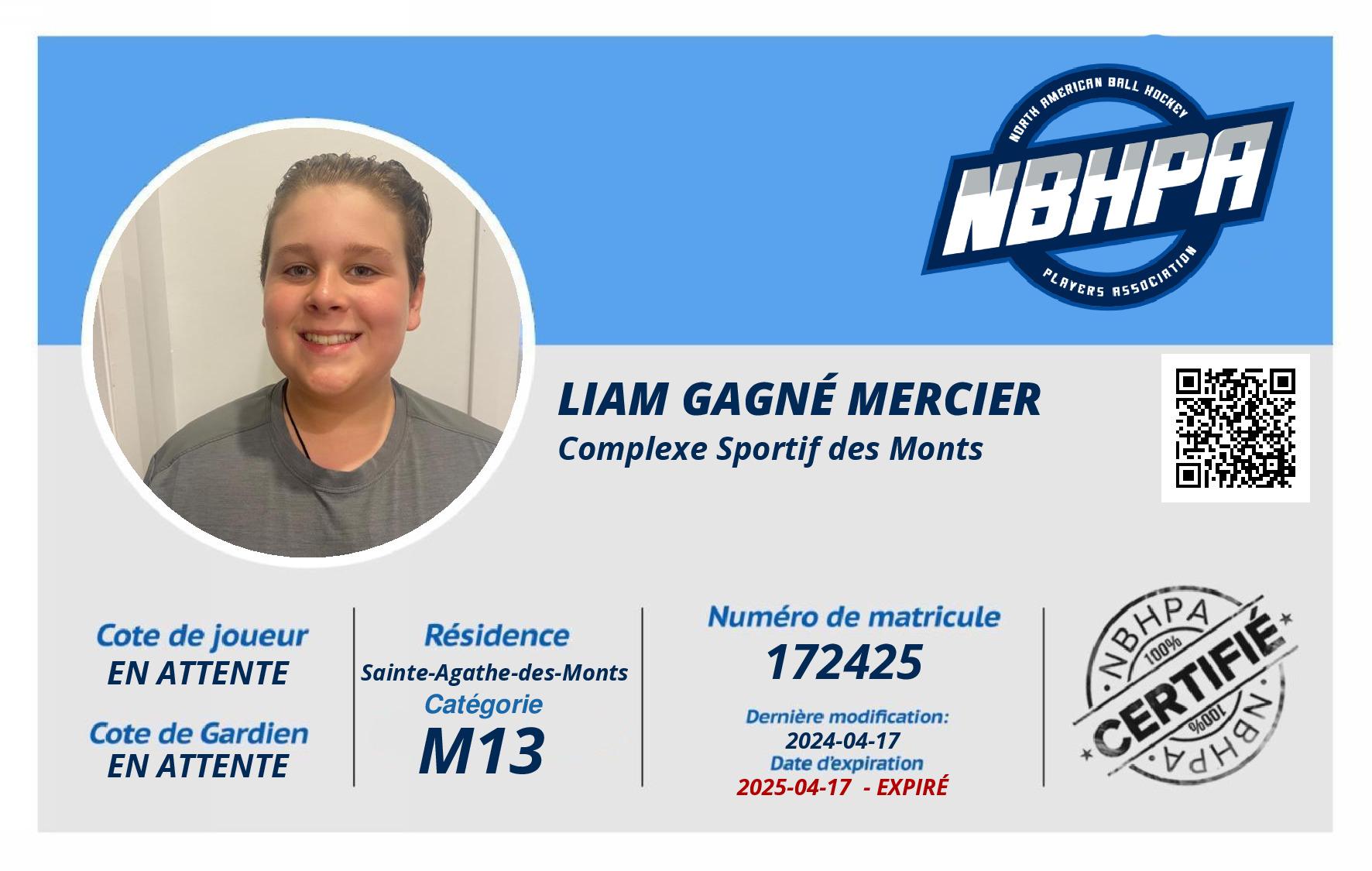 Liam Gagné Mercier