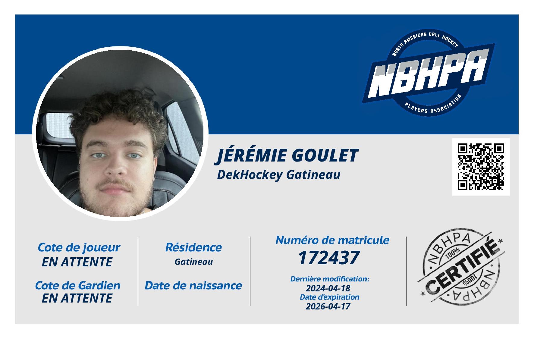Jérémie Goulet