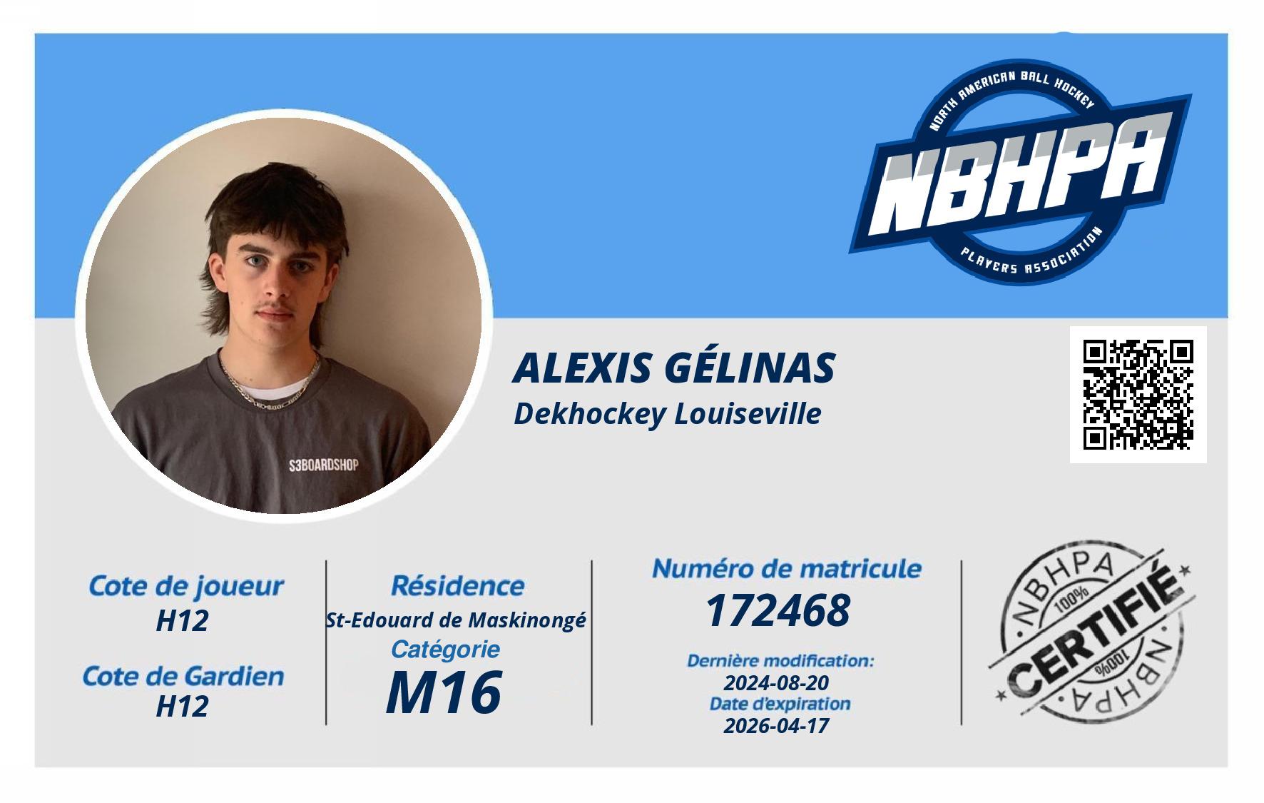 Alexis Gélinas 
