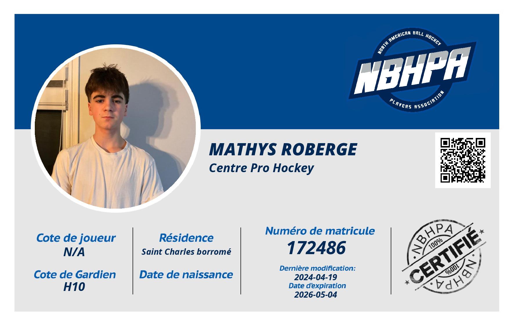 Mathys Roberge