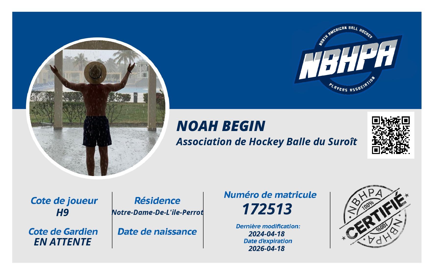Noah Begin