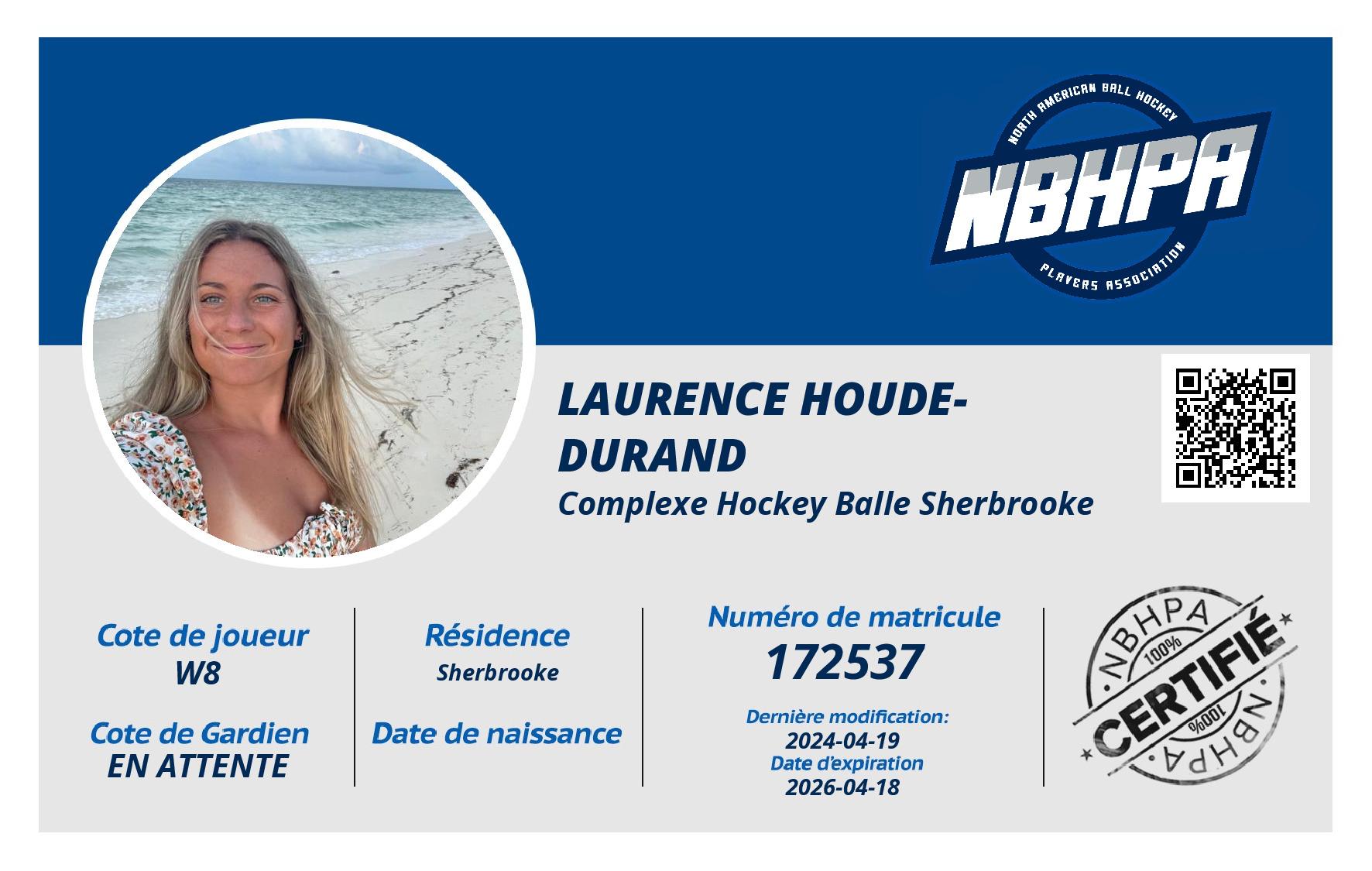 Laurence Houde-Durand