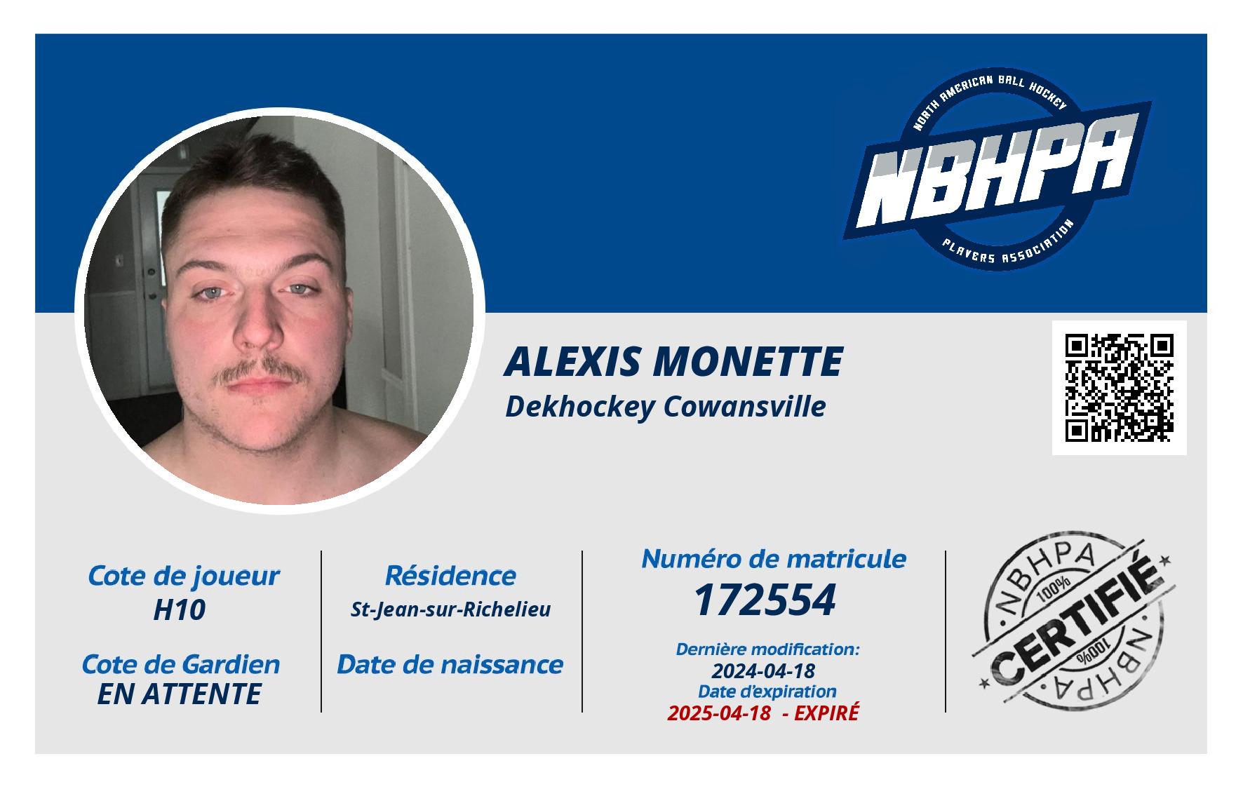 Alexis Monette