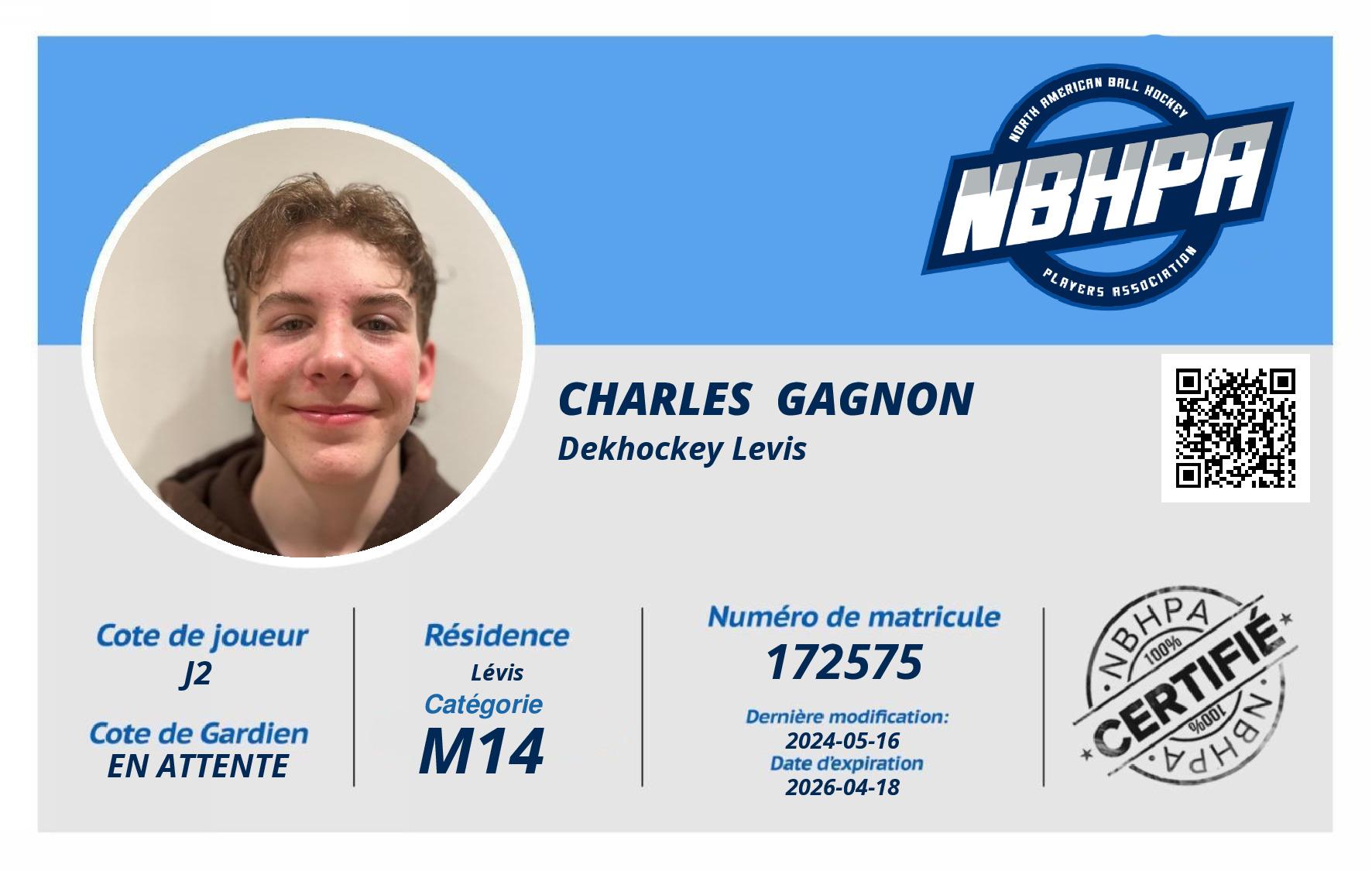 Charles  Gagnon 