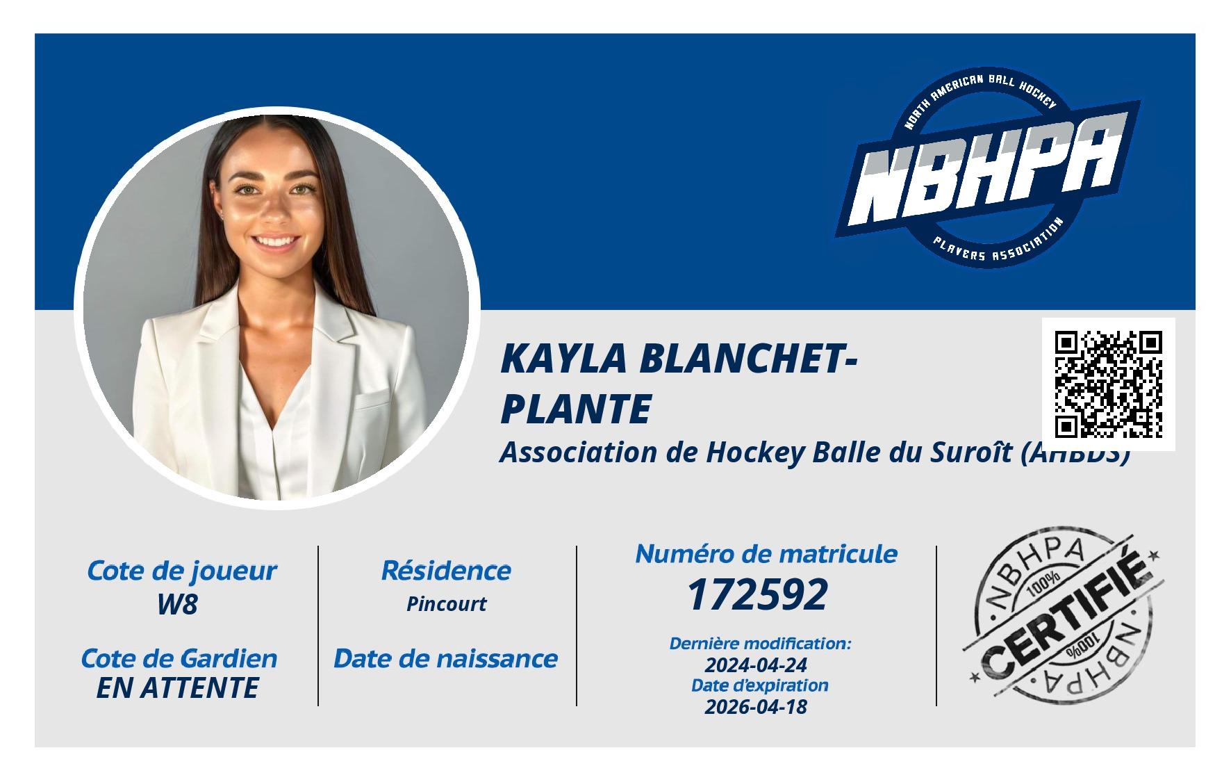 Kayla Blanchet-Plante