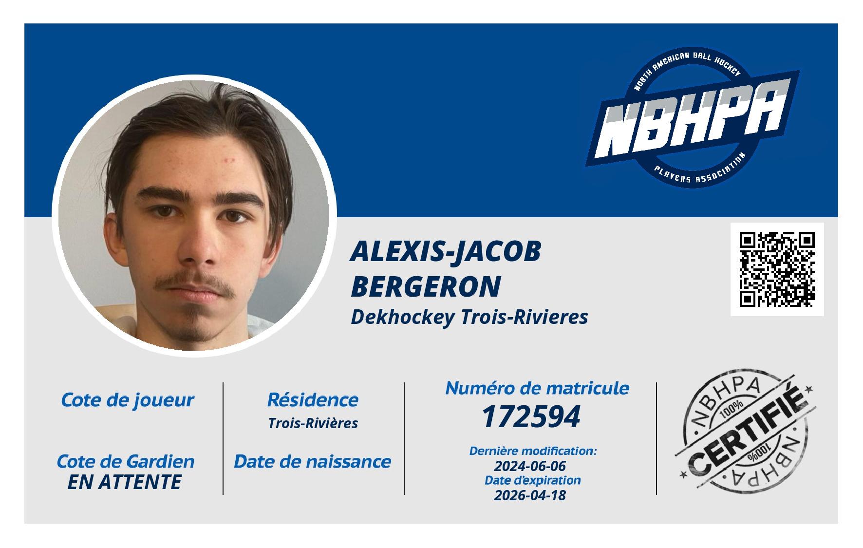 Alexis-Jacob Bergeron