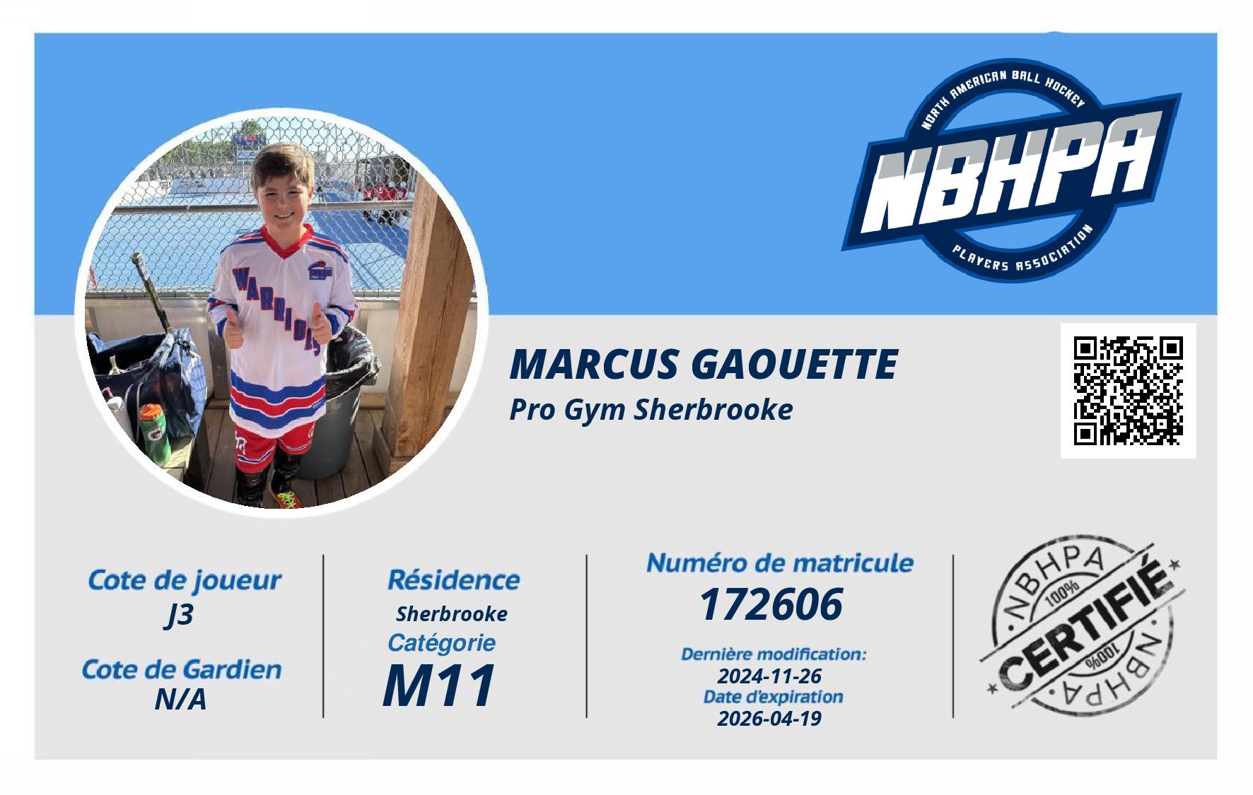 Marcus Gaouette