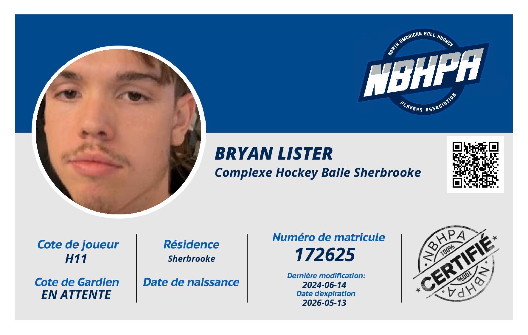 Bryan Lister