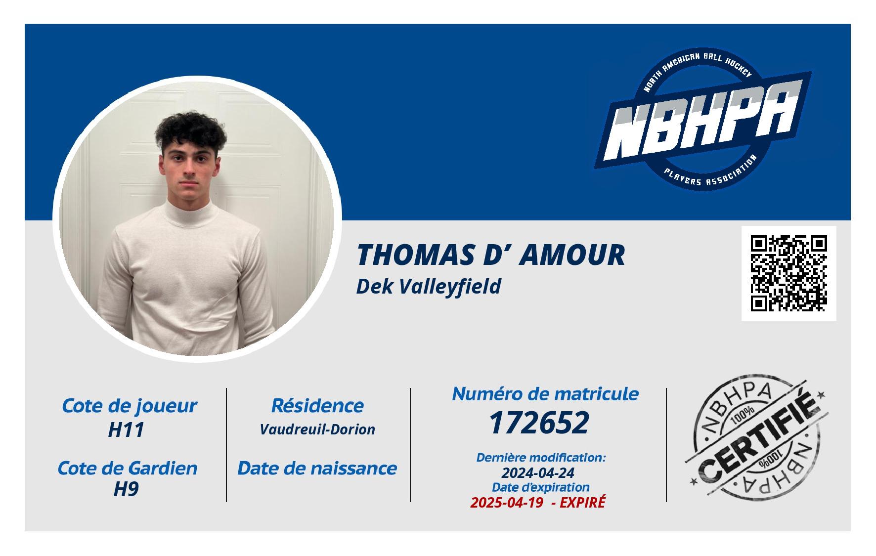 Thomas D’Amour