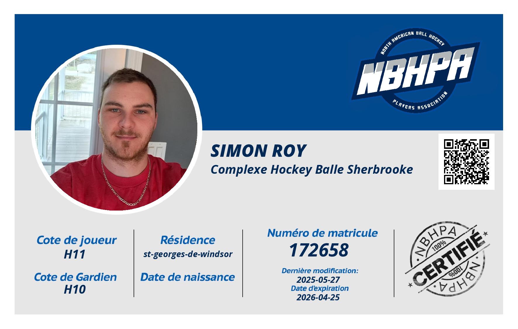 simon roy