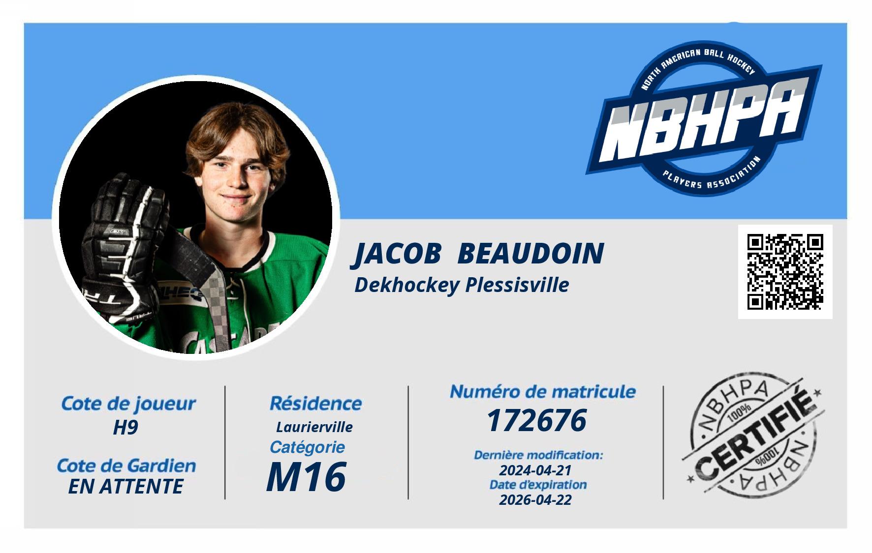 Jacob  Beaudoin 