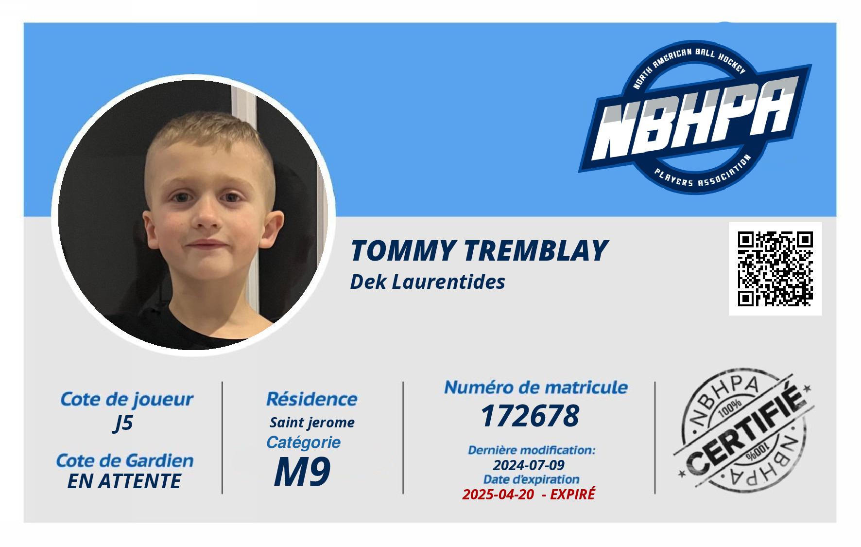 Tommy Tremblay