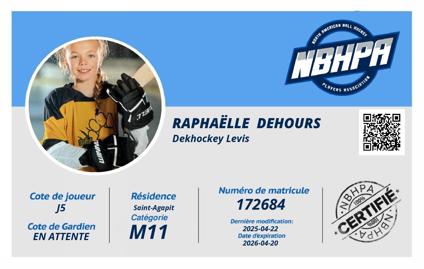 Raphaëlle  Dehours