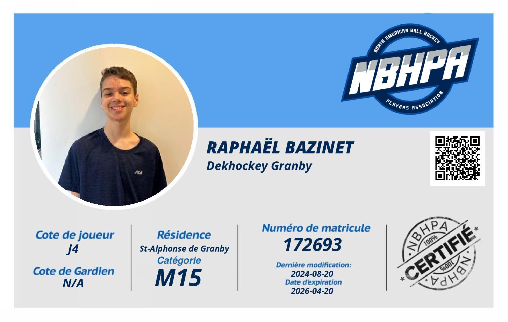 Raphaël Bazinet