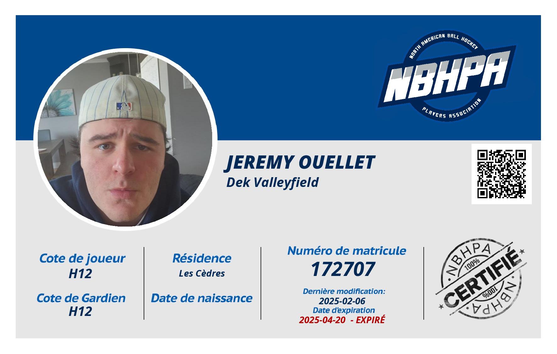Jeremy Ouellet