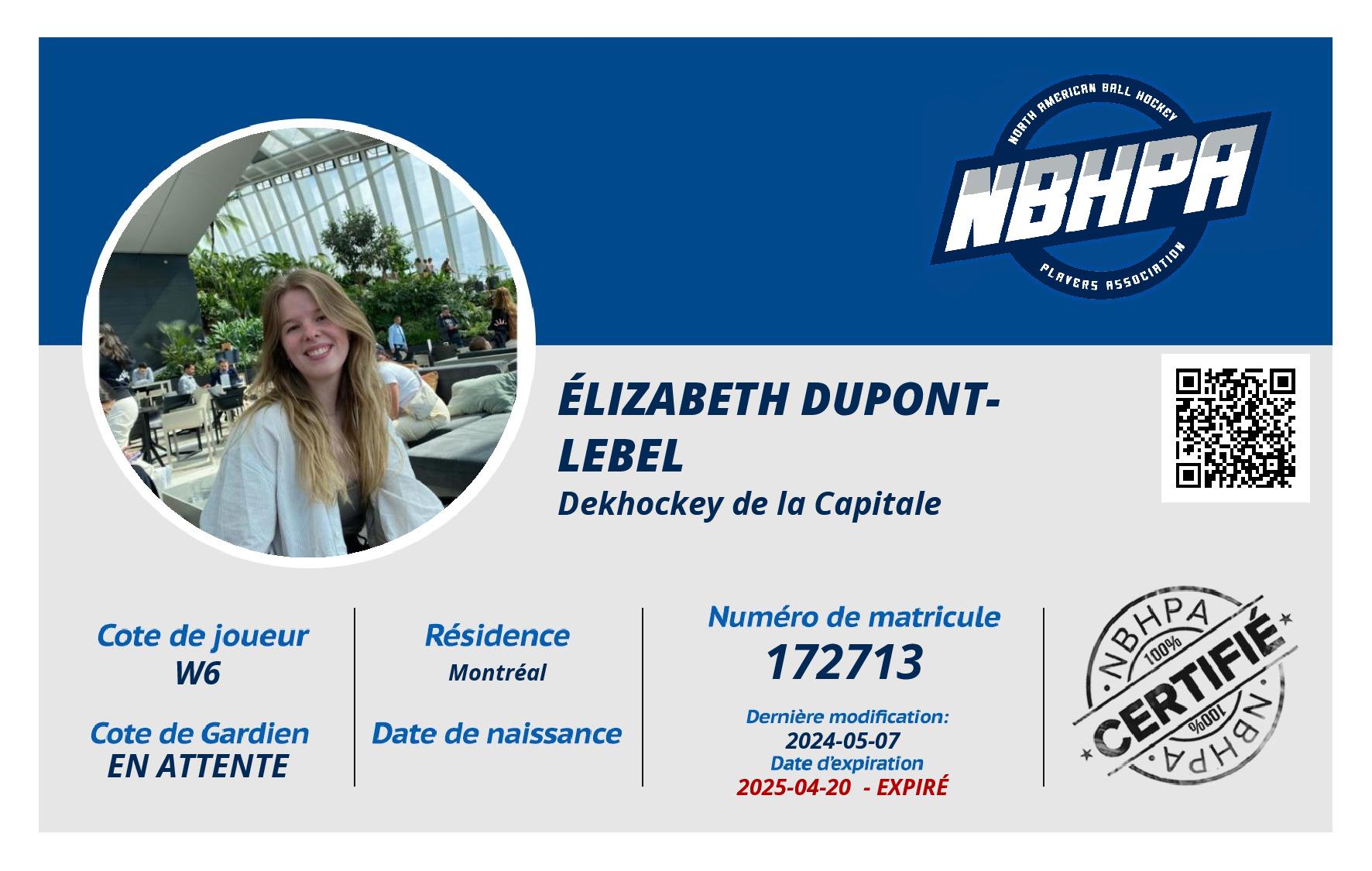 Élizabeth Dupont-Lebel