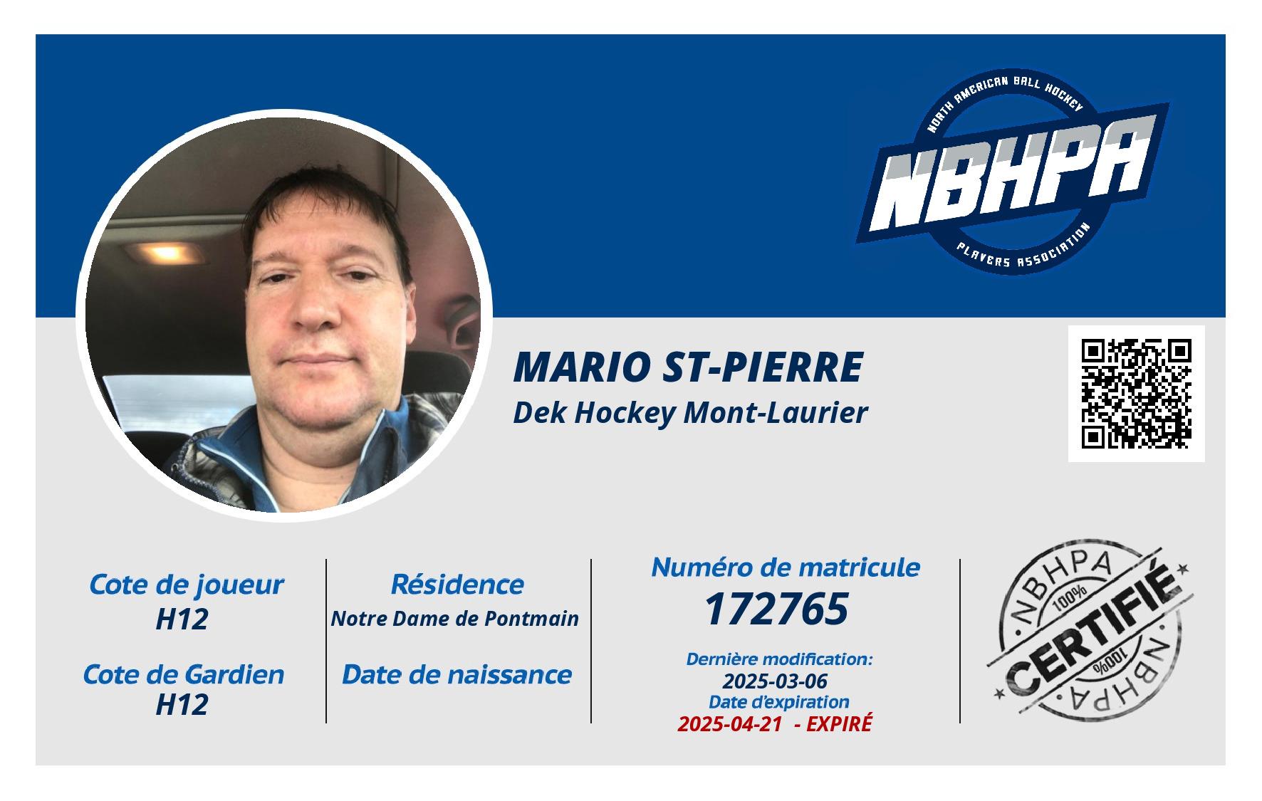 Mario St-Pierre