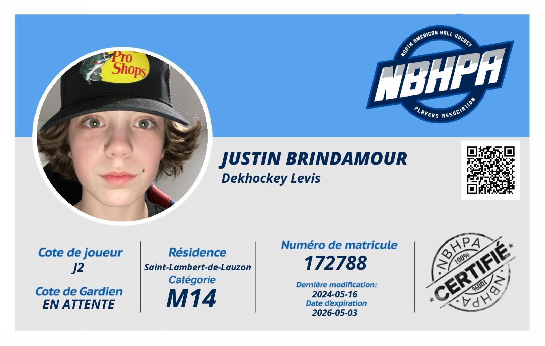 Justin Brindamour