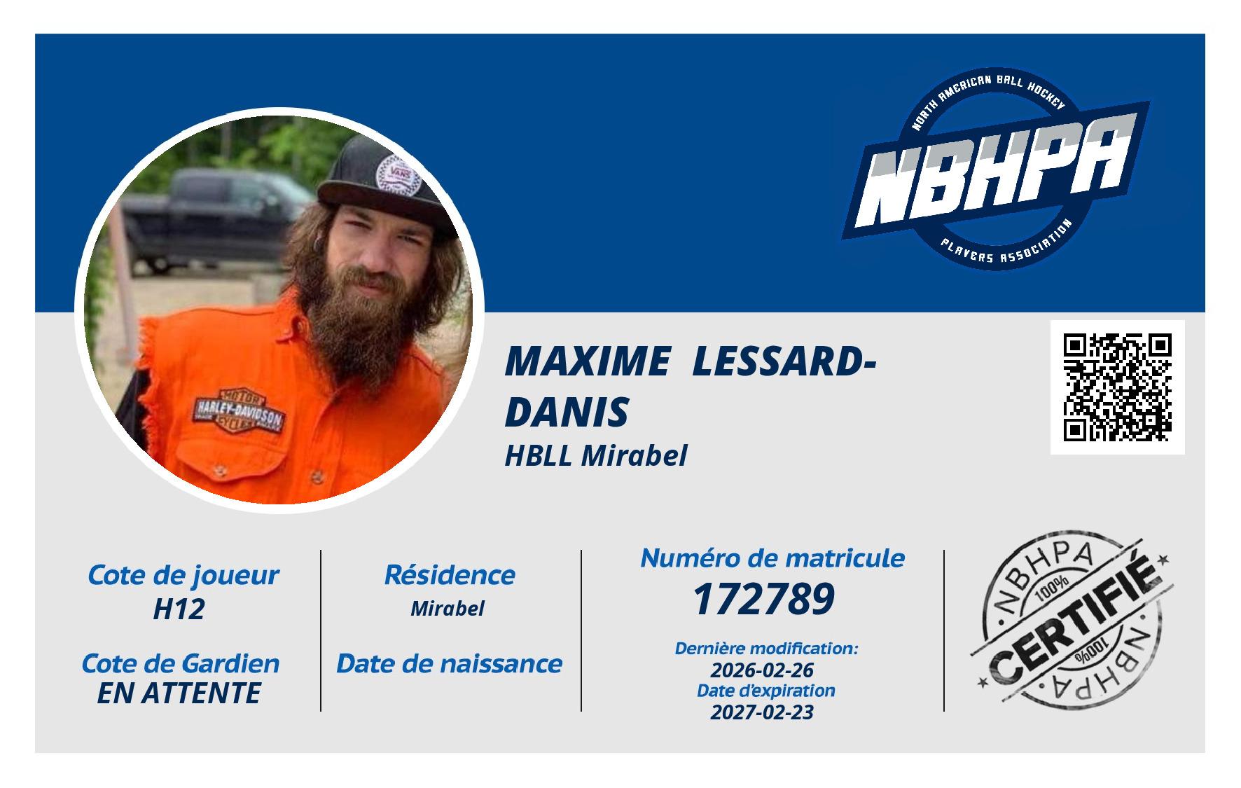 Maxime  Lessard-Danis