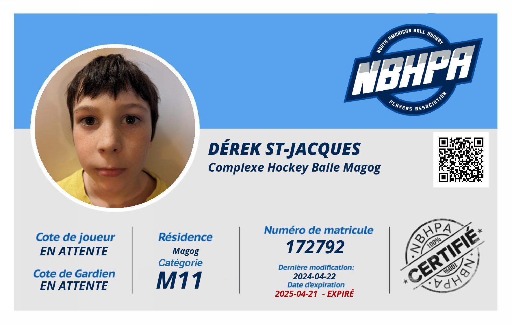 Dérek St-Jacques