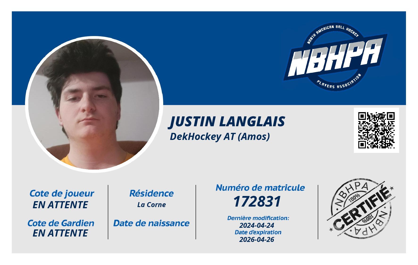 Justin Langlais