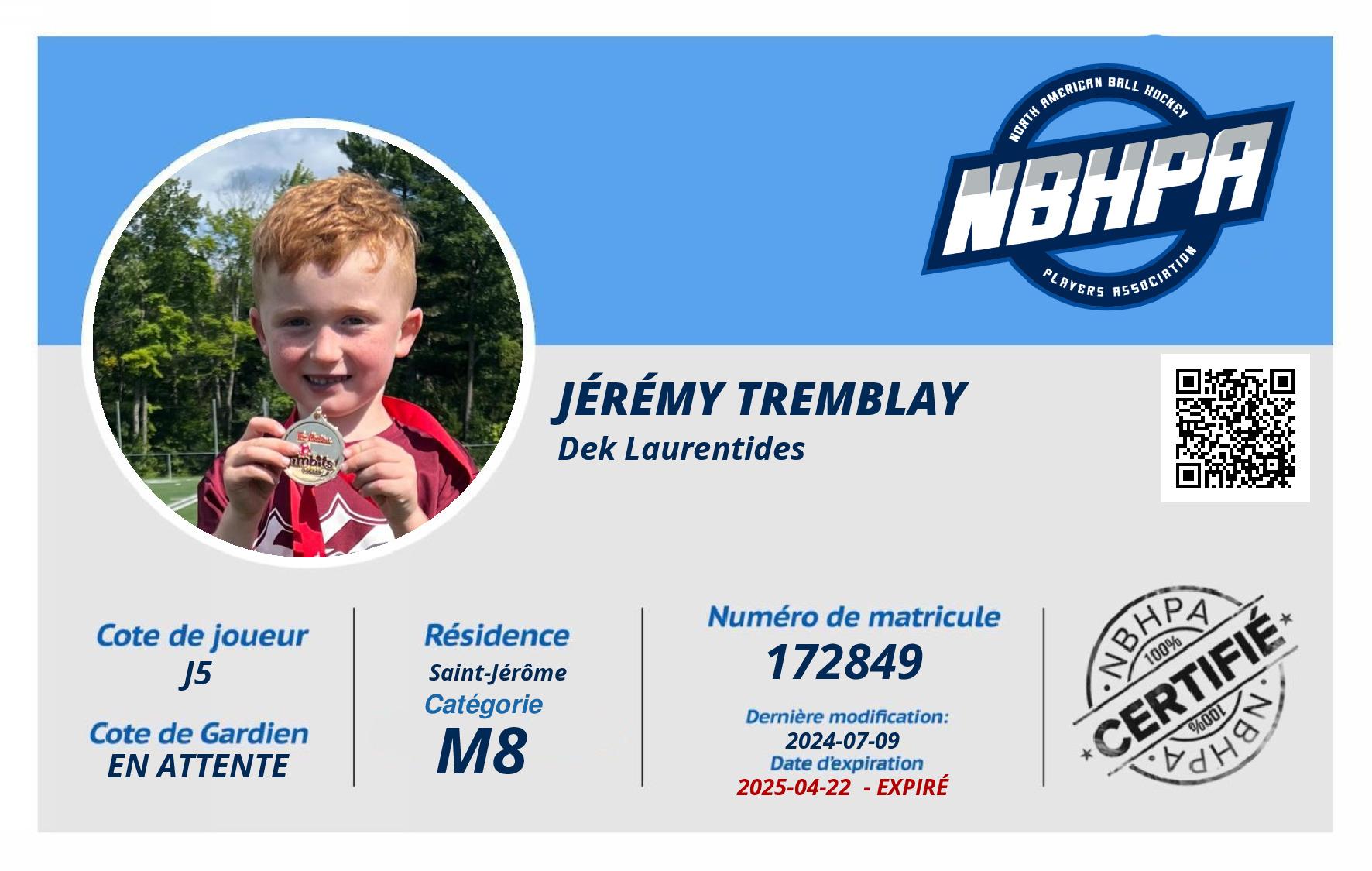 Jérémy Tremblay