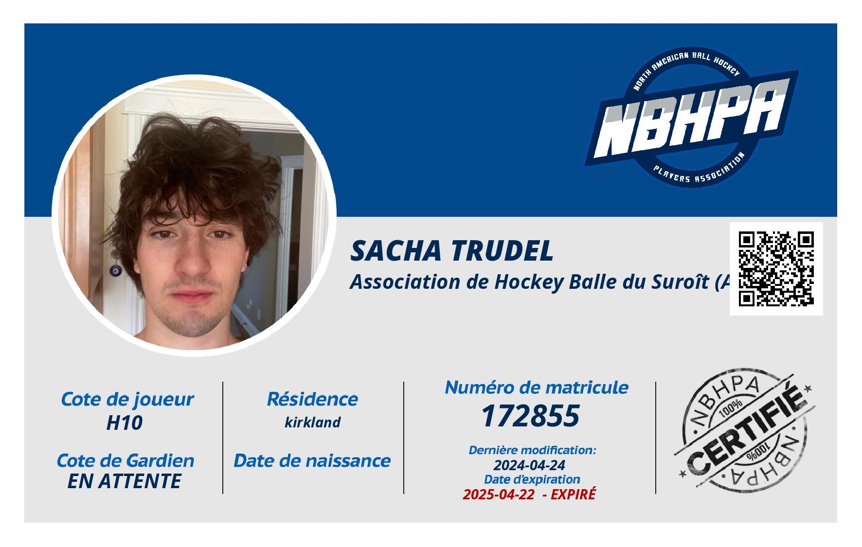 Sacha Trudel