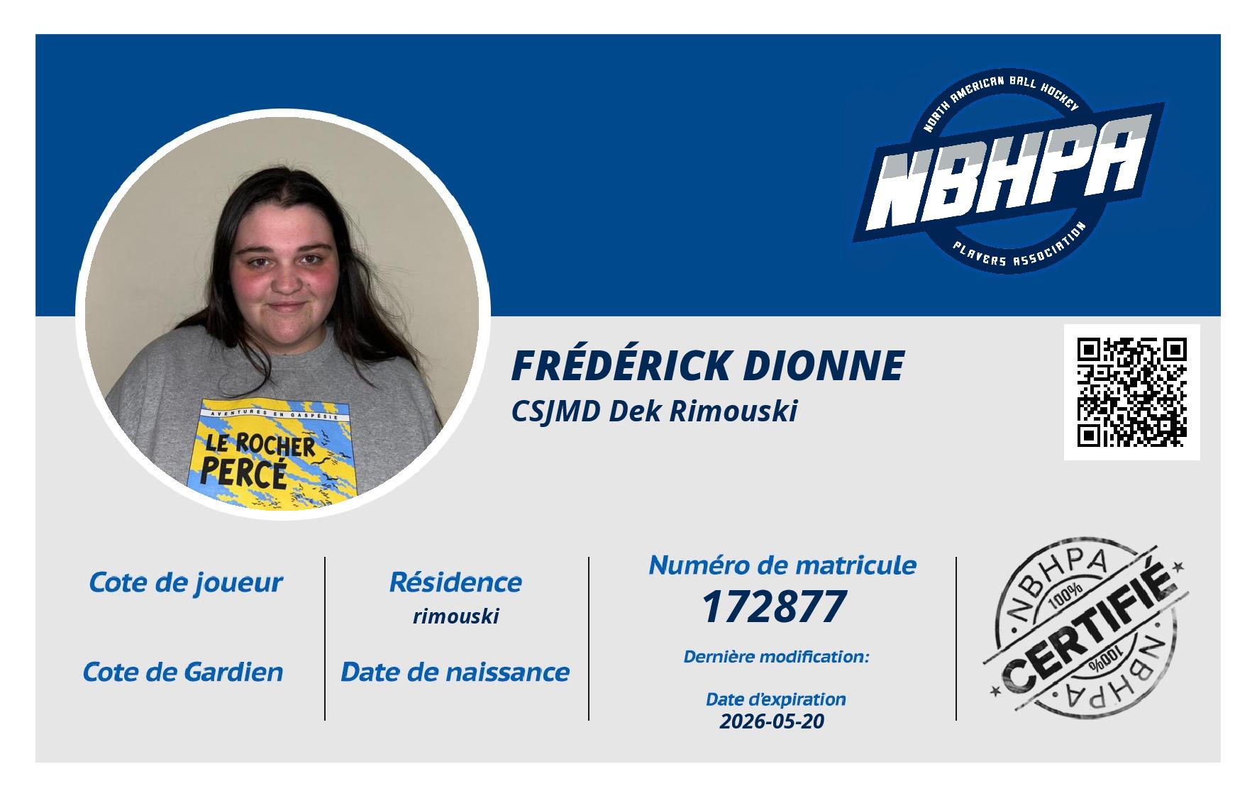 Frédérick Dionne