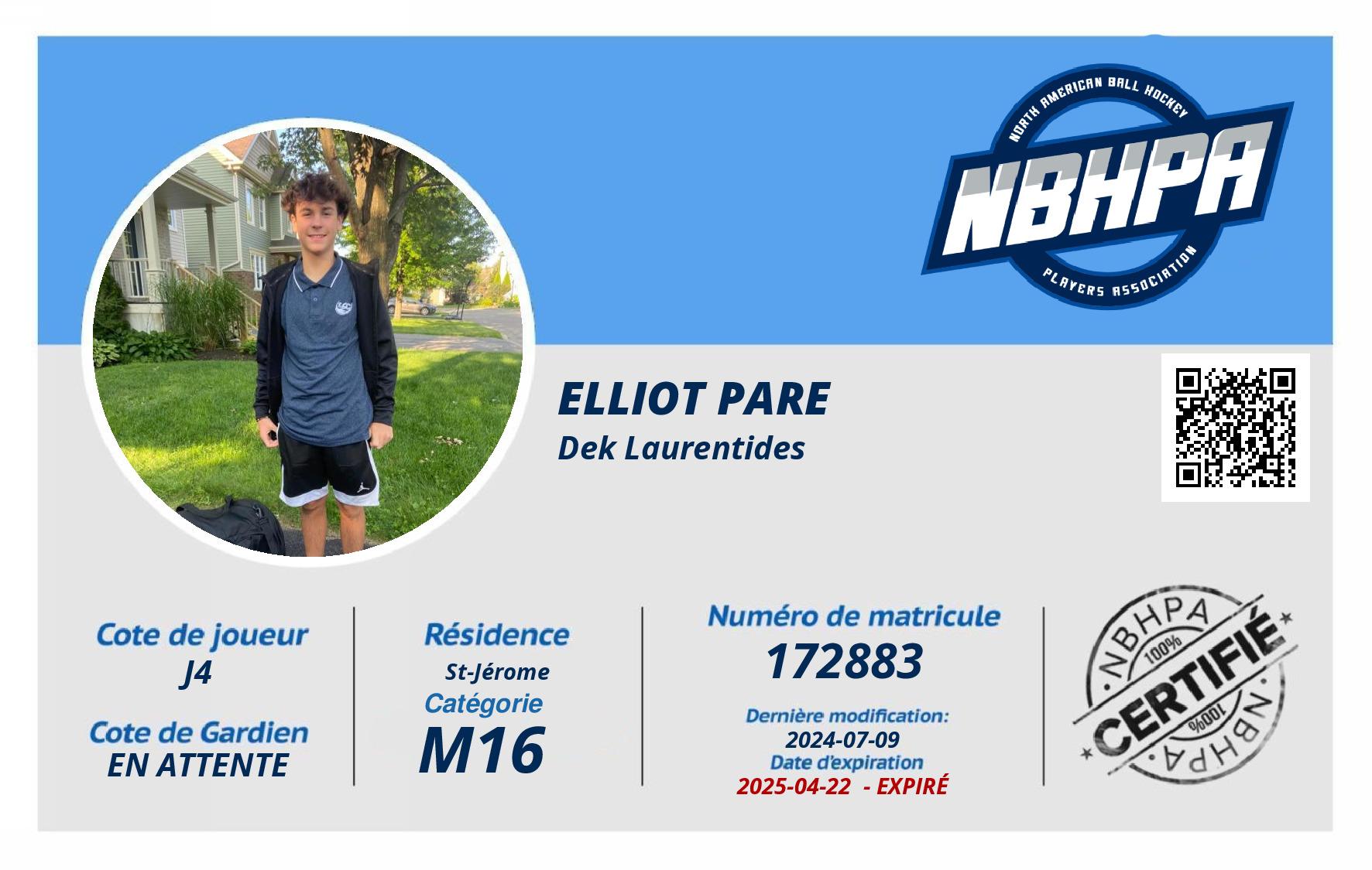 Elliot Pare